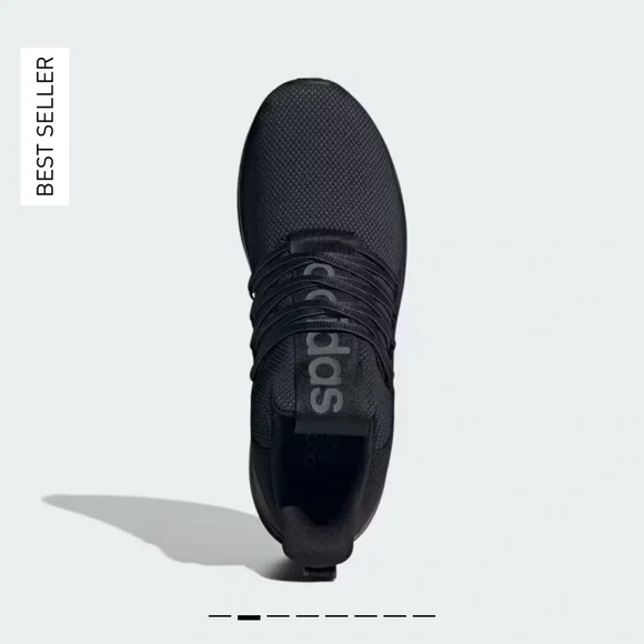 adidas Black Knit Sneakers - Picture 2 of 8